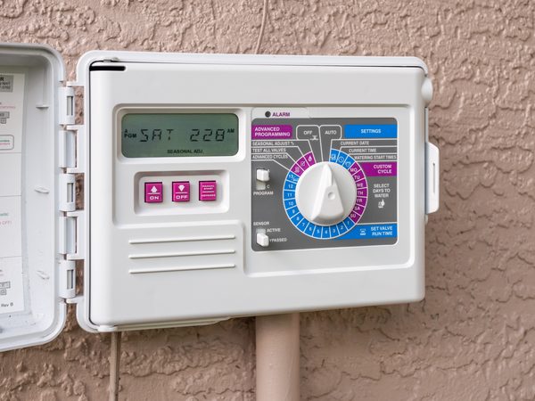 Irrigation controller — Colorado sprinkler startup and winterization